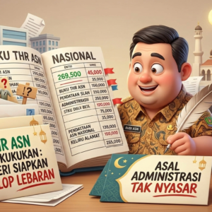 THR ASN Resmi “Dibukukan”: Negara Siapkan Amplop Lebaran, Asal Administrasi Tak Nyasar