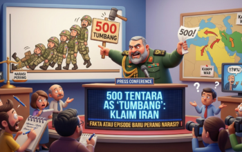 500 Tentara AS Disebut ‘Tumbang’, Fakta atau Episode Baru Perang Narasi?