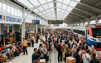 Rel Jadi Jalur Pelarian: Saat Pemudik Tinggalkan Macet dan Menitipkan Harapan ke Kereta