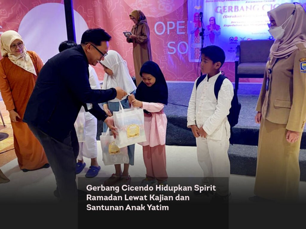 Gerbang Cicendo Hidupkan Spirit Ramadan Lewat Kajian dan Santunan Anak Yatim