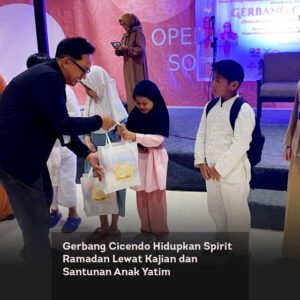 Gerbang Cicendo Hidupkan Spirit Ramadan Lewat Kajian dan Santunan Anak Yatim