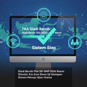 Gladi Bersih TKA SD SMP 2026 Resmi Dimulai, 8,6 Juta Siswa Uji Kesiapan Sistem Menuju Ujian Utama locusonline featured image Mar