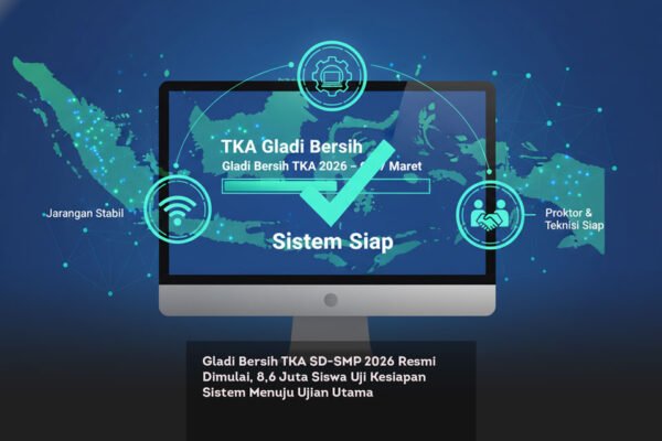 Gladi Bersih TKA SD-SMP 2026 Resmi Dimulai, 8,6 Juta Siswa Uji Kesiapan Sistem Menuju Ujian Utama