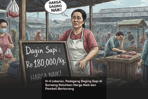 H 4 Lebaran, Pedagang Daging Sapi di Soreang Keluhkan Harga Naik dan Pembeli Berkurang locusonline featured image Mar 2026