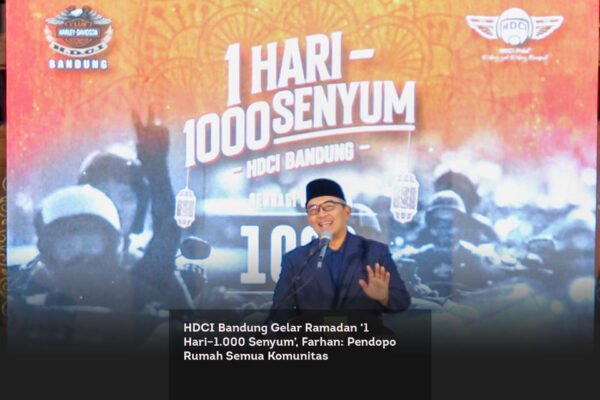 HDCI Bandung Gelar Ramadan ‘1 Hari–1.000 Senyum’, Farhan, Pendopo Rumah Semua Komunitas locusonline featured image Mar