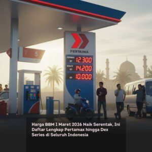Harga BBM 1 Maret 2026 Naik Serentak, Ini Daftar Lengkap Pertamax hingga Dex Series di Seluruh Indonesia