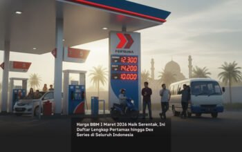 Harga BBM 1 Maret 2026 Naik Serentak, Ini Daftar Lengkap Pertamax hingga Dex Series di Seluruh Indonesia locusonline featured image Mar