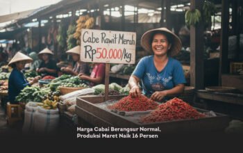 Harga Cabai Berangsur Normal, Produksi Maret Naik 16 Persen locusonline featured image Mar 2026