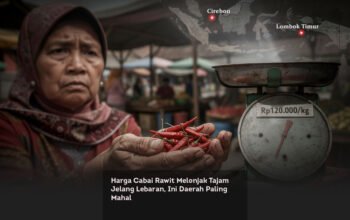 Harga Cabai Rawit Melonjak Tajam Jelang Lebaran, Ini Daerah Paling Mahal locusonline featured image Mar 2026