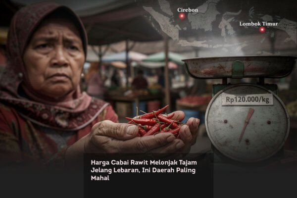 Harga Cabai Rawit Melonjak Tajam Jelang Lebaran, Ini Daerah Paling Mahal locusonline featured image Mar 2026