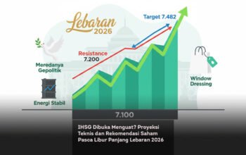 IHSG Dibuka Menguat Proyeksi Teknis dan Rekomendasi Saham Pasca Libur Panjang Lebaran 2026 locusonline featured image Mar 2026