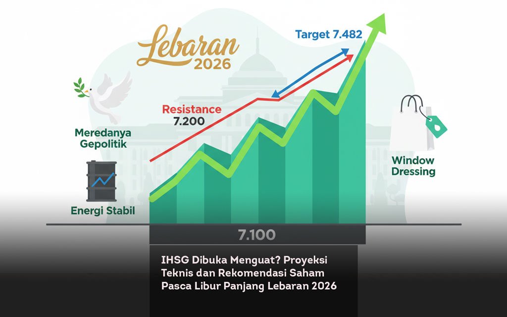 IHSG Dibuka Menguat Proyeksi Teknis dan Rekomendasi Saham Pasca Libur Panjang Lebaran 2026 locusonline featured image Mar 2026