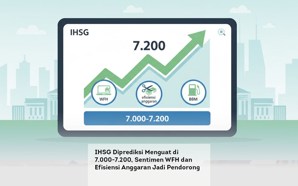 IHSG Diprediksi Menguat di 7.000 7.200, Sentimen WFH dan Efisiensi Anggaran Jadi Pendorong locusonline featured image Mar 2026