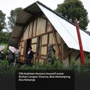 ITB Hadirkan Huntara Inovatif untuk Korban Longsor Cisarua, Bisa Menampung Dua Keluarga locusonline featured image Mar 2026