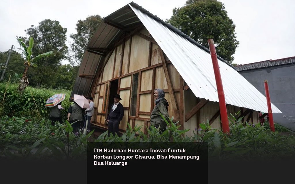 ITB Hadirkan Huntara Inovatif untuk Korban Longsor Cisarua, Bisa Menampung Dua Keluarga locusonline featured image Mar 2026