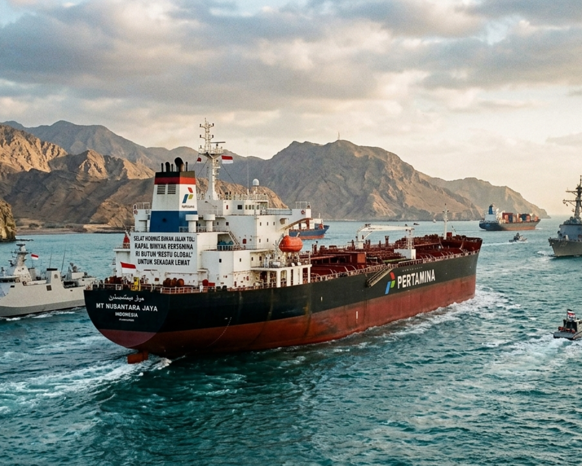 Selat Hormuz Bukan Jalan Tol: Kapal RI Butuh ‘Restu Global’ untuk Sekadar Lewat