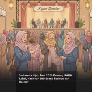 Indonesia Hijab Fest 2026 Dukung UMKM Lokal, Hadirkan 100 Brand Fashion dan Kuliner
