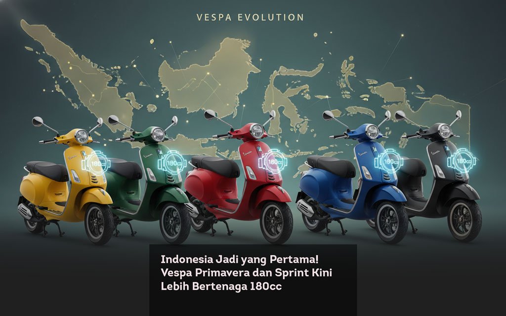 Indonesia Jadi yang Pertama! Vespa Primavera dan Sprint Kini Lebih Bertenaga 180cc locusonline featured image Mar 2026