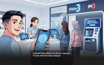 Indosat Buka 3Store di Garut, Layanan Tri dan IM3 Kini Satu Tempat
