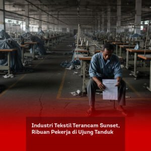 Industri Tekstil Terancam Sunset, Ribuan Pekerja di Ujung Tanduk