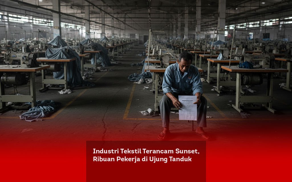 Industri Tekstil Terancam Sunset, Ribuan Pekerja di Ujung Tanduk locusonline featured image Mar 2026