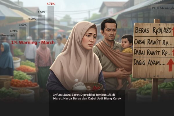 Inflasi Jawa Barat Diprediksi Tembus 1% di Maret, Harga Beras dan Cabai Jadi Biang Kerok locusonline featured image Mar