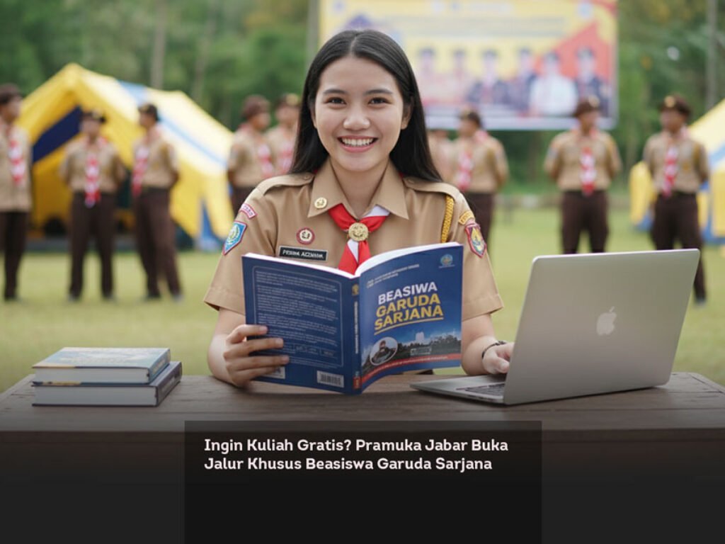 Ingin Kuliah Gratis? Pramuka Jabar Buka Jalur Khusus Beasiswa Garuda Sarjana