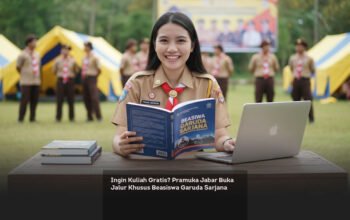Ingin Kuliah Gratis? Pramuka Jabar Buka Jalur Khusus Beasiswa Garuda Sarjana