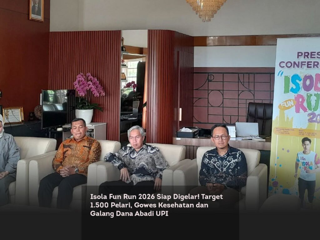 Isola Fun Run 2026 Siap Digelar! Target 1.500 Pelari, Gowes Kesehatan dan Galang Dana Abadi UPI