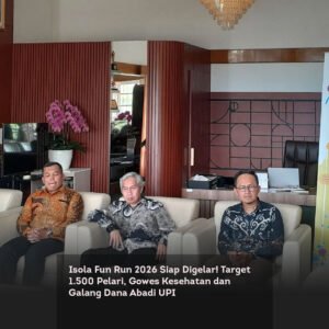 Isola Fun Run 2026 Siap Digelar! Target 1.500 Pelari, Gowes Kesehatan dan Galang Dana Abadi UPI