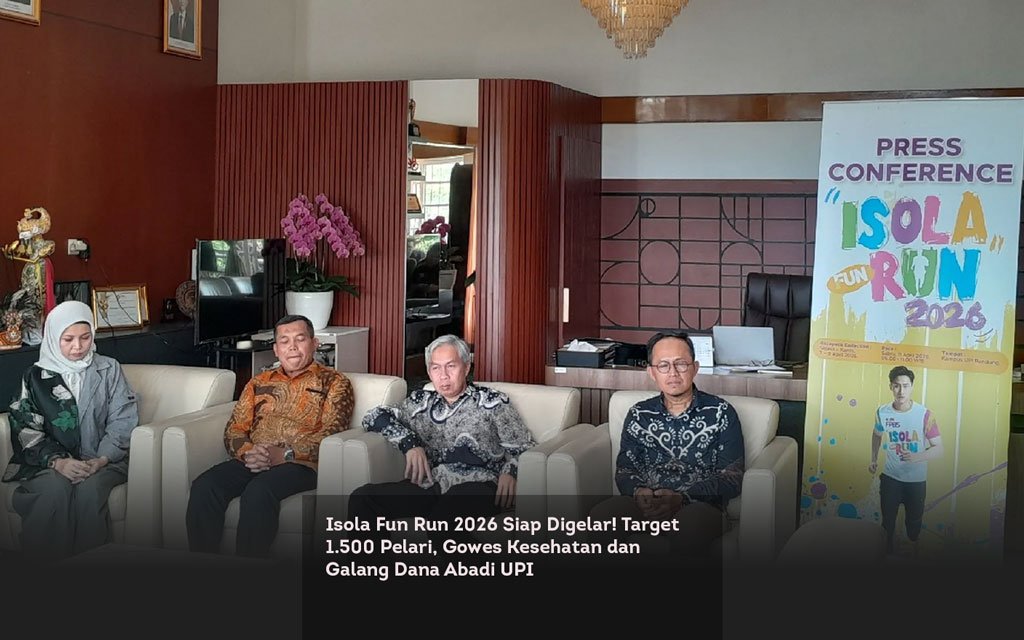 Isola Fun Run 2026 Siap Digelar! Target 1.500 Pelari, Gowes Kesehatan dan Galang Dana Abadi UPI locusonline featured image Mar