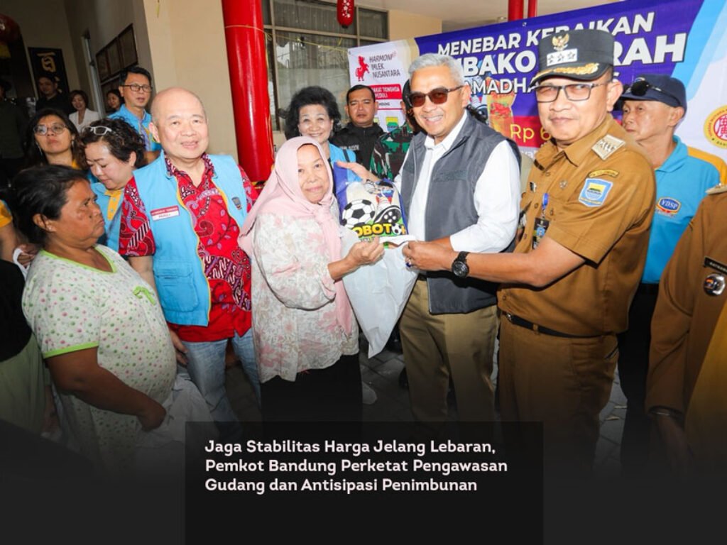 Jaga Stabilitas Harga Jelang Lebaran, Pemkot Bandung Perketat Pengawasan Gudang dan Antisipasi Penimbunan