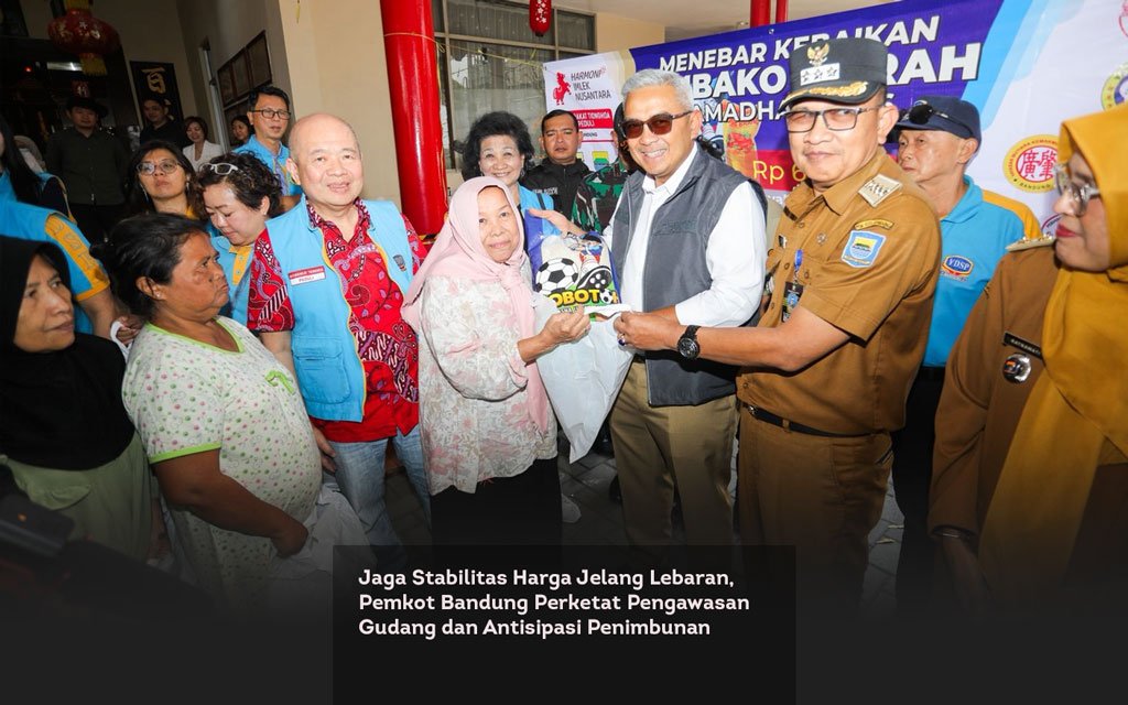 Jaga Stabilitas Harga Jelang Lebaran, Pemkot Bandung Perketat Pengawasan Gudang dan Antisipasi Penimbunan locusonline featured image Mar 2026