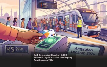 KAI Commuter Siagakan 5.000 Personel Layani 45 Juta Penumpang Saat Lebaran 2026 locusonline featured image Mar 2026