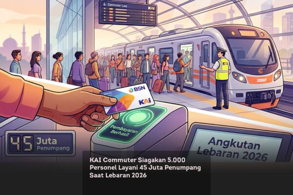KAI Commuter Siagakan 5.000 Personel Layani 45 Juta Penumpang Saat Lebaran 2026 locusonline featured image Mar 2026