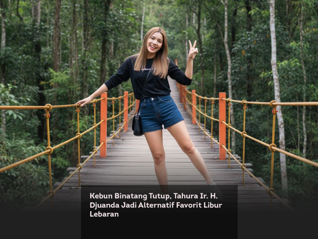 Kebun Binatang Tutup, Tahura Ir. H. Djuanda Jadi Alternatif Favorit Libur Lebaran
