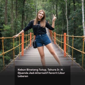 Kebun Binatang Tutup, Tahura Ir. H. Djuanda Jadi Alternatif Favorit Libur Lebaran