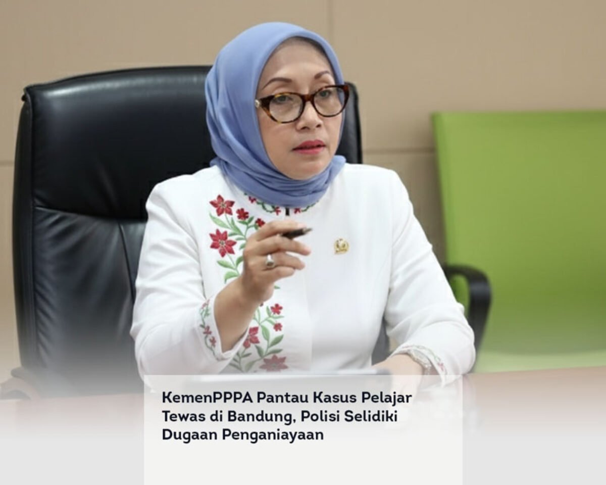 KemenPPPA Pantau Kasus Pelajar Tewas di Bandung, Polisi Selidiki Dugaan Penganiayaan