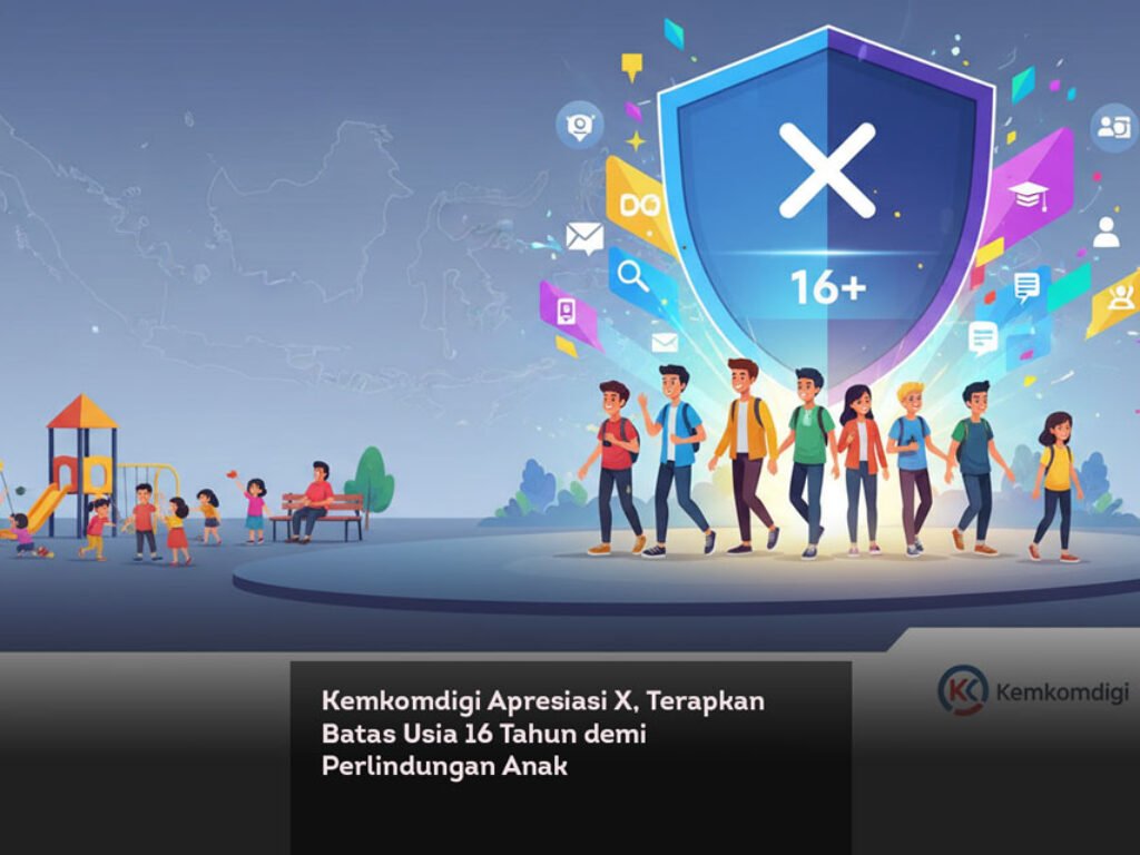Kemkomdigi Apresiasi X, Terapkan Batas Usia 16 Tahun demi Perlindungan Anak