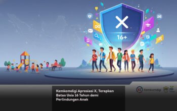 Kemkomdigi Apresiasi X, Terapkan Batas Usia 16 Tahun demi Perlindungan Anak