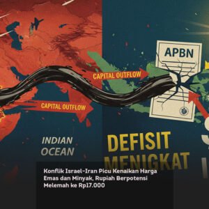 Konflik Israel–Iran Picu Kenaikan Harga Emas dan Minyak, Rupiah Berpotensi Melemah ke Rp17.000