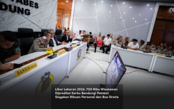 Libur Lebaran 2026, 700 Ribu Wisatawan Diprediksi Serbu Bandung! Pemkot Siagakan Ribuan Personel dan Bus Gratis