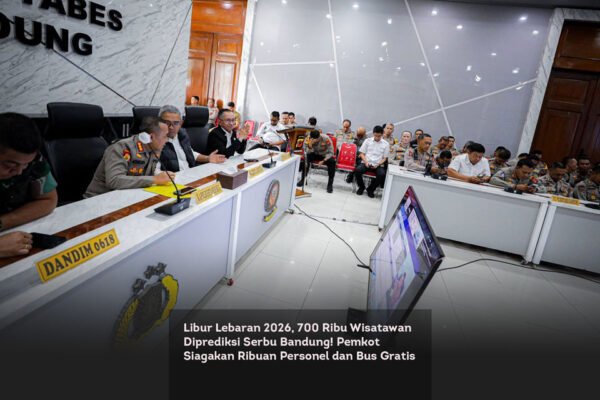 Libur Lebaran 2026, 700 Ribu Wisatawan Diprediksi Serbu Bandung! Pemkot Siagakan Ribuan Personel dan Bus Gratis locusonline featured image Mar