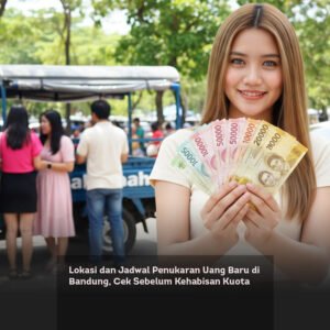 Lokasi dan Jadwal Penukaran Uang Baru di Bandung, Cek Sebelum Kehabisan Kuota
