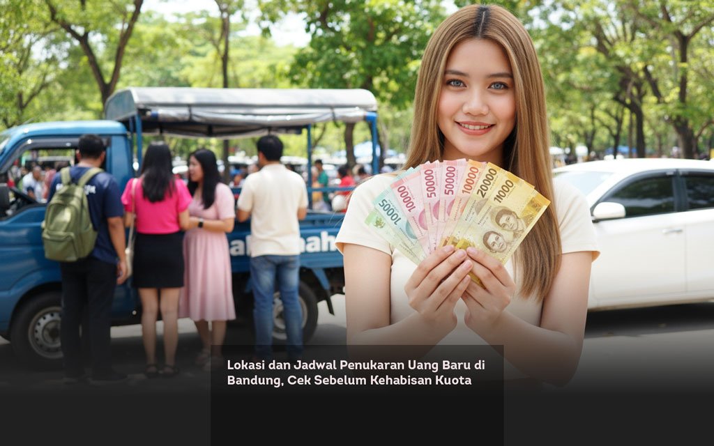 Lokasi dan Jadwal Penukaran Uang Baru di Bandung, Cek Sebelum Kehabisan Kuota locusonline featured image Mar