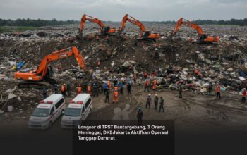 Longsor di TPST Bantargebang, 3 Orang Meninggal, DKI Jakarta Aktifkan Operasi Tanggap Darurat locusonline featured image Mar