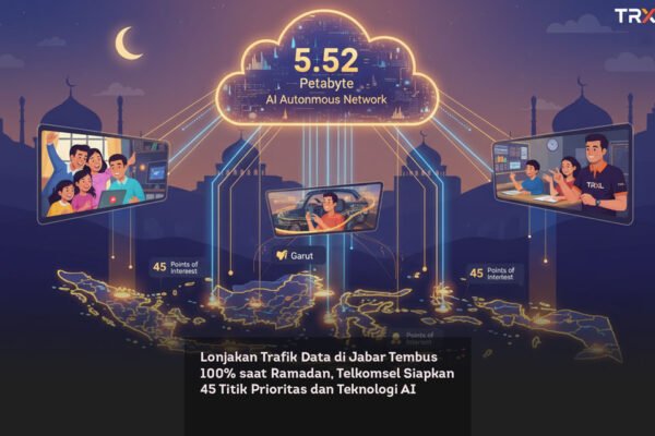 Lonjakan Trafik Data di Jabar Tembus 100% saat Ramadan, Telkomsel Siapkan 45 Titik Prioritas dan Teknologi AI locusonline featured image Mar