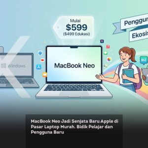 MacBook Neo Jadi Senjata Baru Apple di Pasar Laptop Murah. Bidik Pelajar dan Pengguna Baru