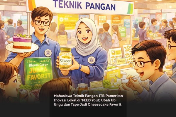 Mahasiswa Teknik Pangan ITB Pamerkan Inovasi Lokal di 'FEED You!', Ubah Ubi Ungu dan Tape Jadi Cheesecake Favorit locusonline featured image Mar 2026
