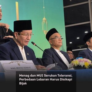 Menag dan MUI Serukan Toleransi, Perbedaan Lebaran Harus Disikapi Bijak